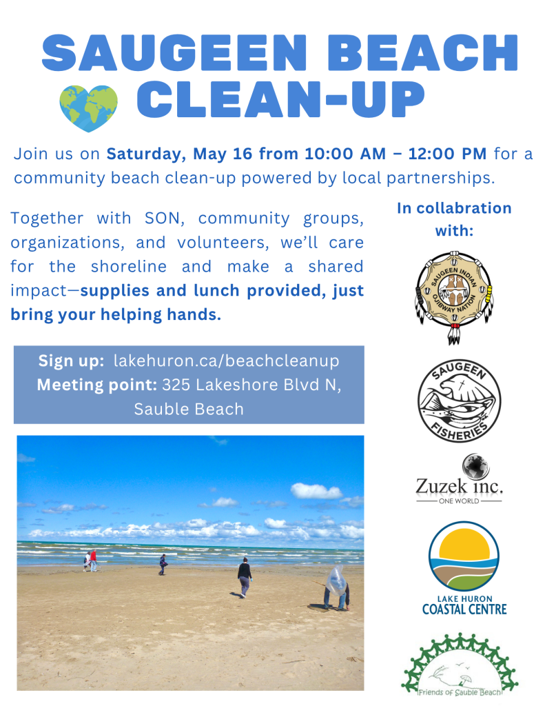 Saugeen Beach Clean-Up