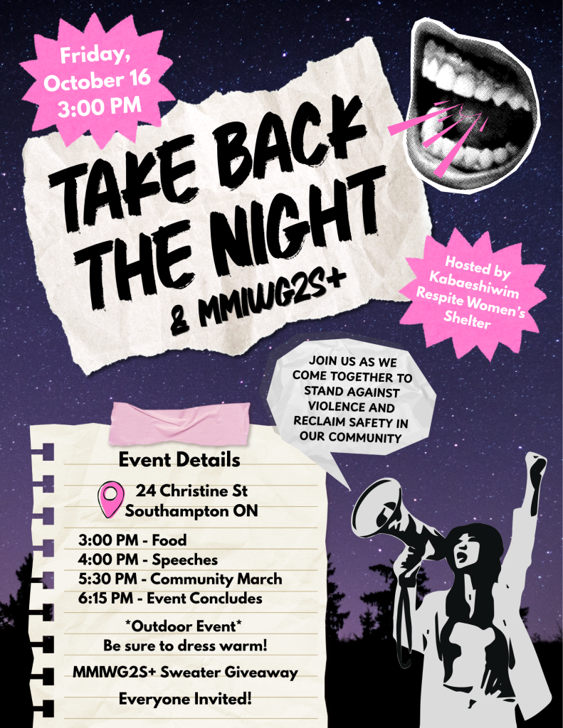 Take Back the Night & MMIWG2S+